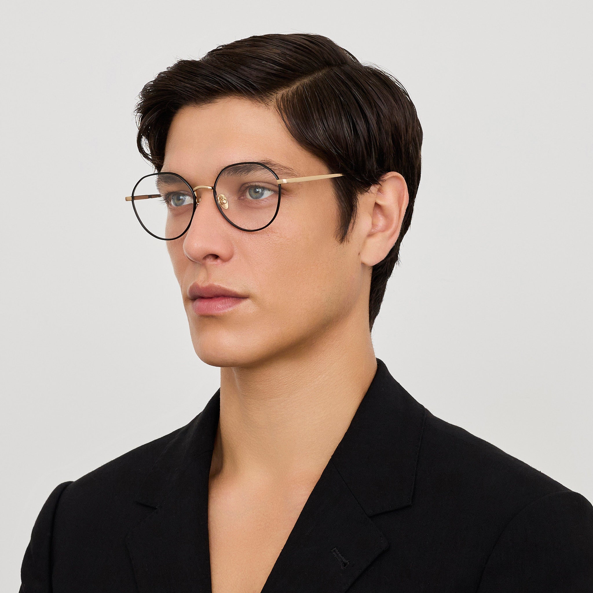 Isla Optical in Matt Champagne - LINDA FARROW - Optical Frame - 