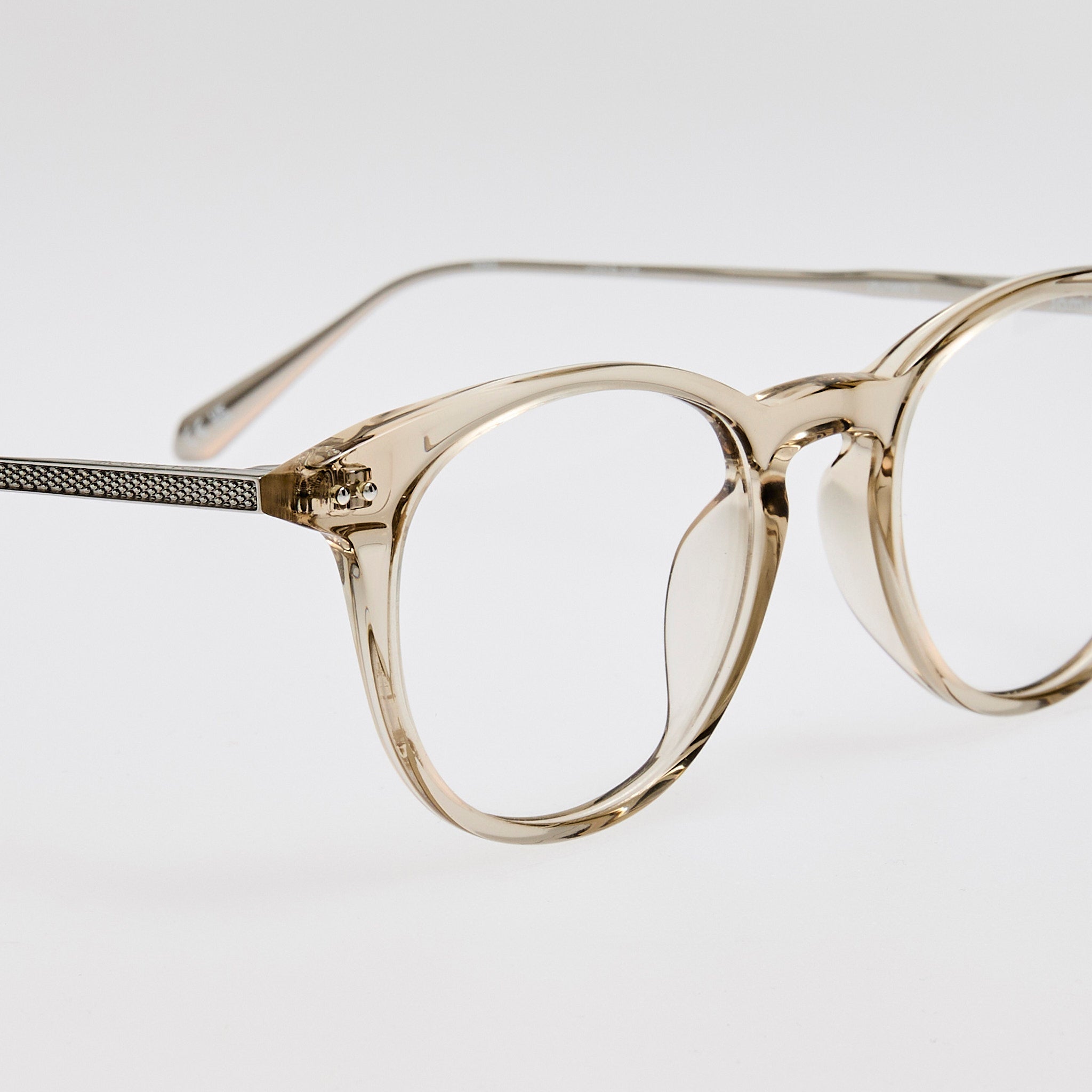 Jamie Optical in Truffle - LINDA FARROW - Optical Frame - 