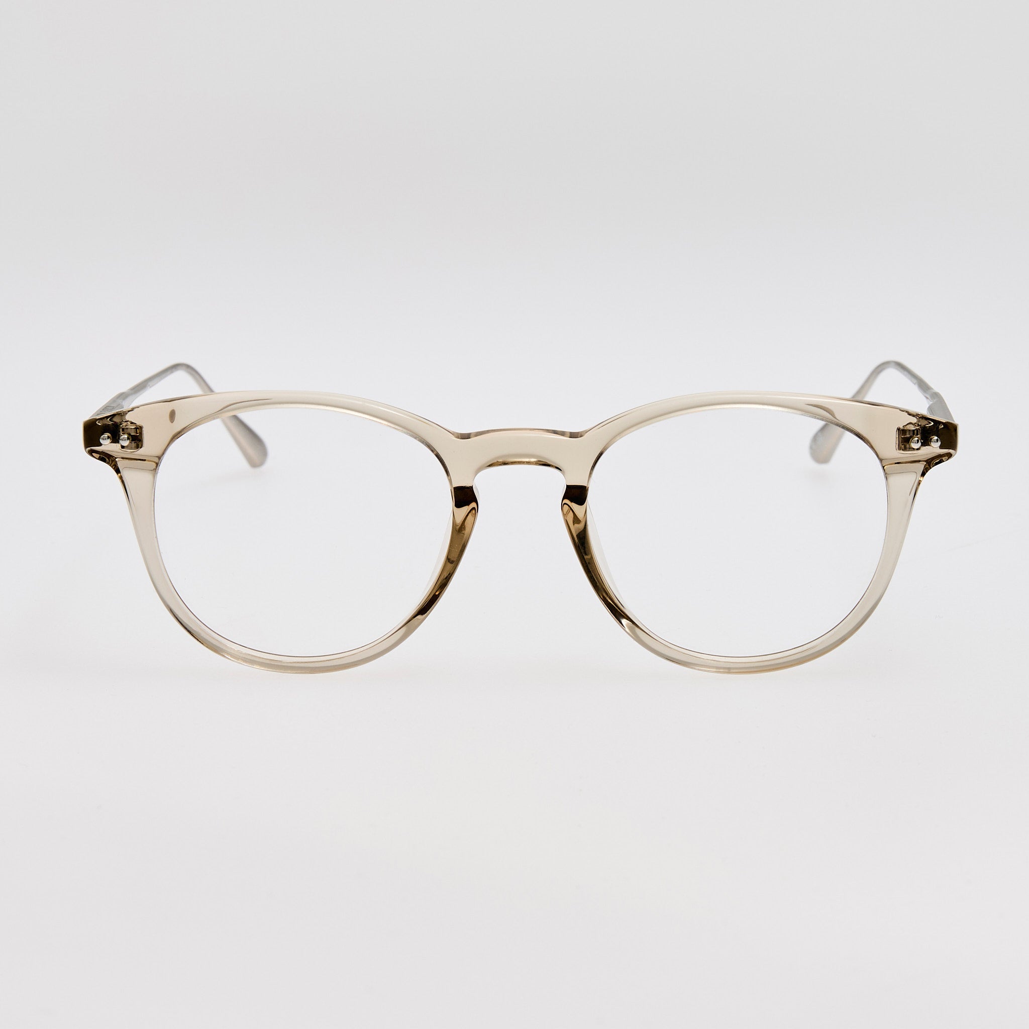 Jamie Optical in Truffle - LINDA FARROW - Optical Frame - 