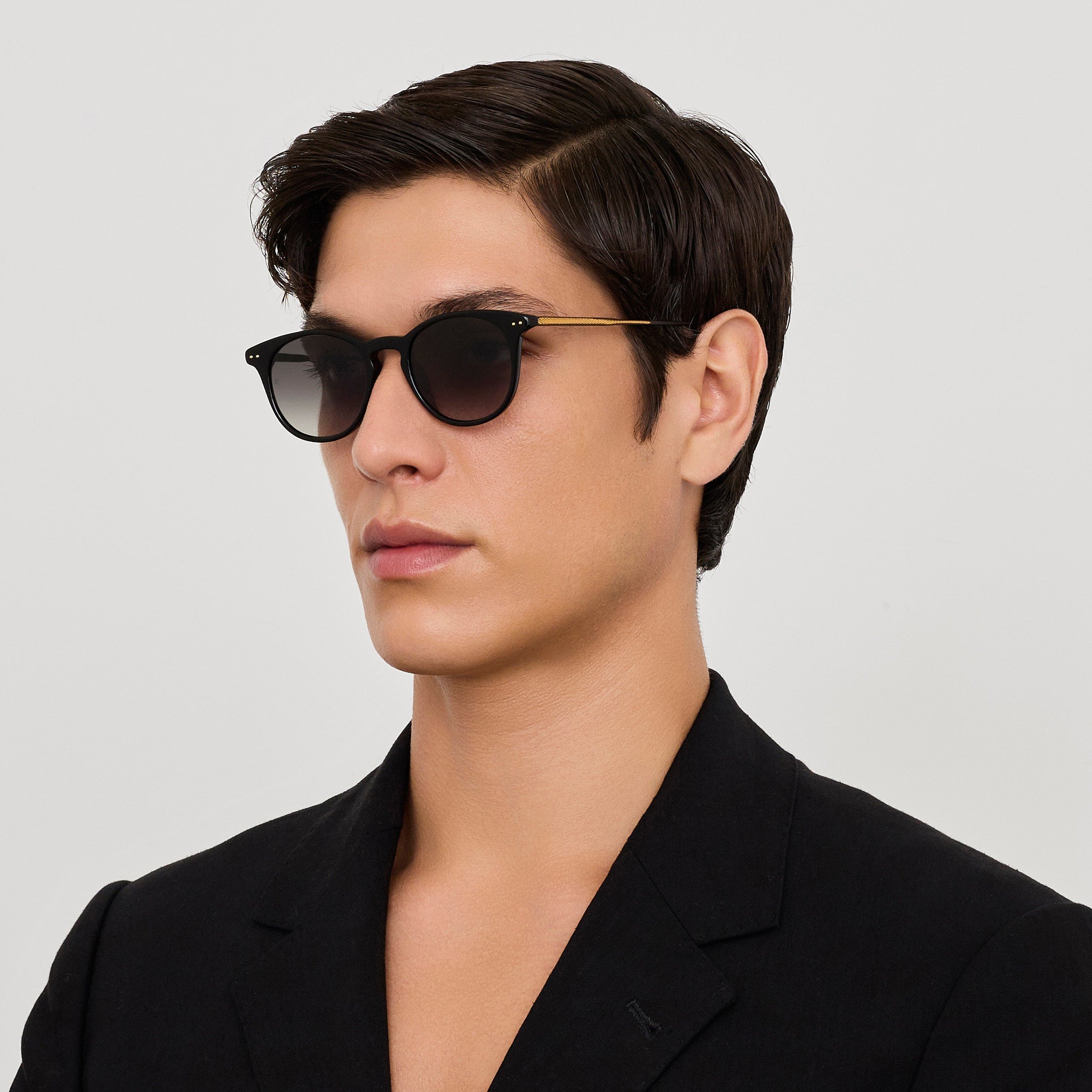 Jamie Sunglasses in Grey - LINDA FARROW - Sunglasses - 