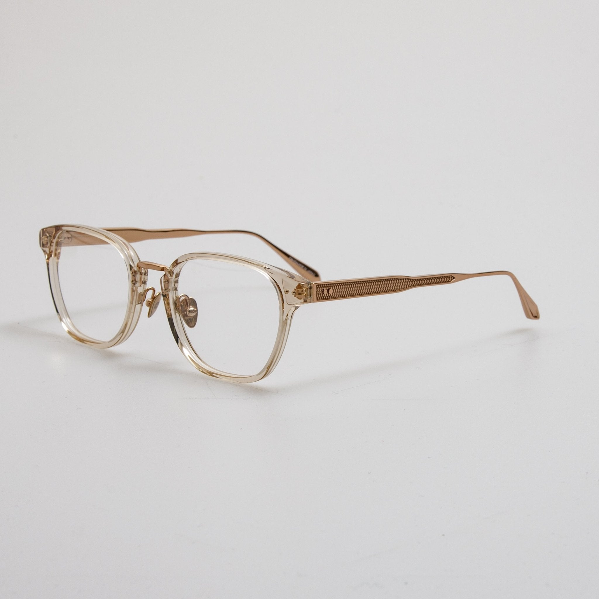 Jeffrey Optical Frame in Ash - LINDA FARROW - Optical Frame - 