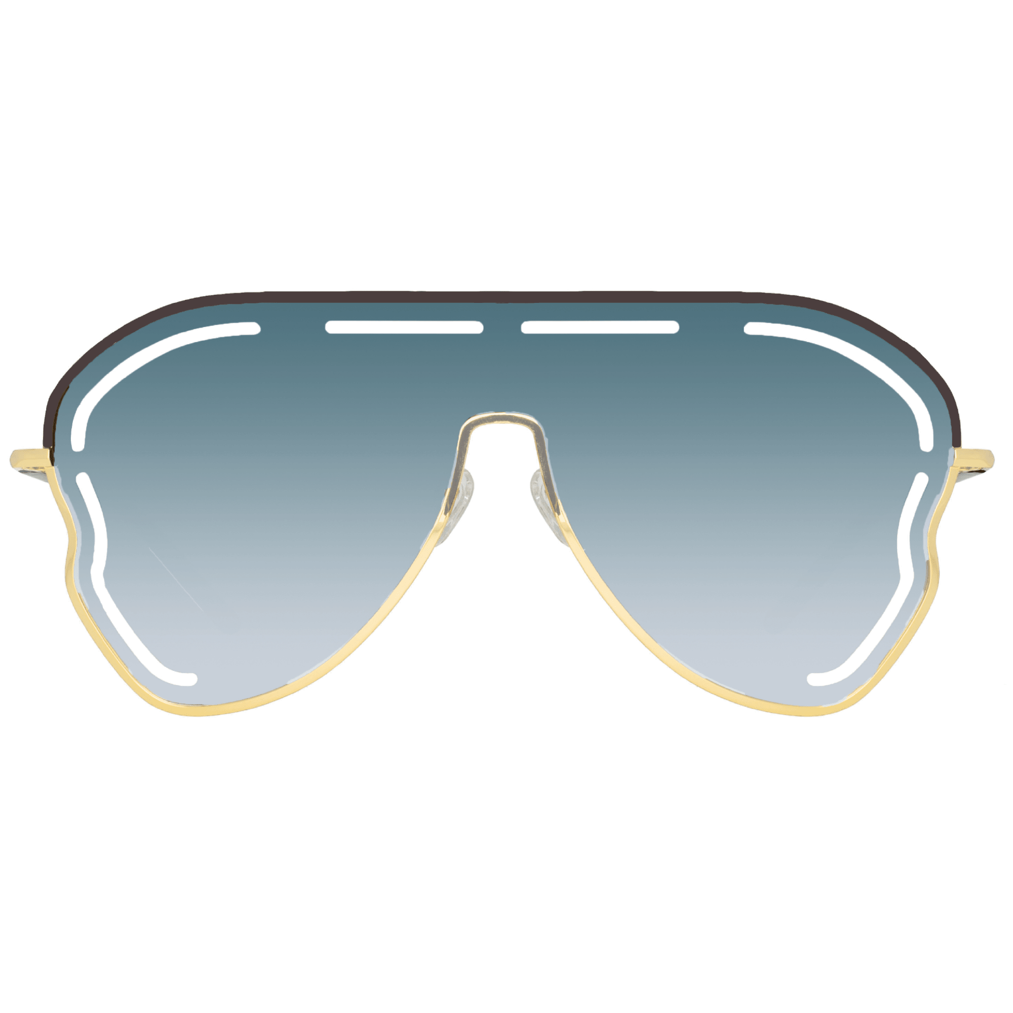 Kika Gardenia Sunglasses in Aqua - LINDA FARROW - Sunglasses - 