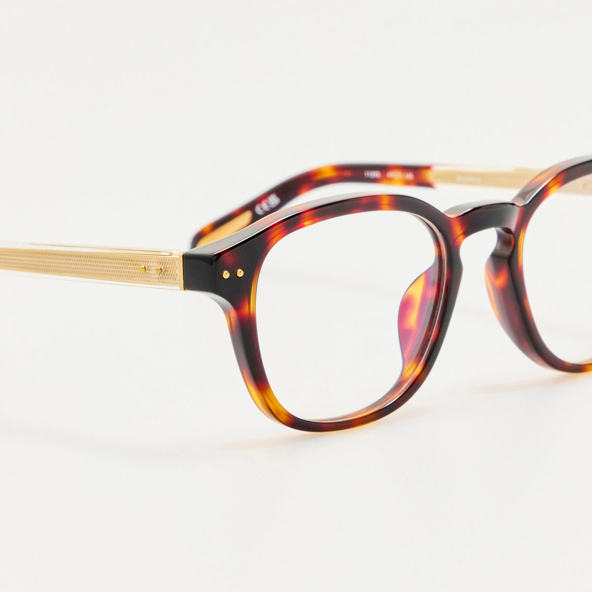 Kim Optical in Dark Tortoiseshell - LINDA FARROW-Optical Frame-