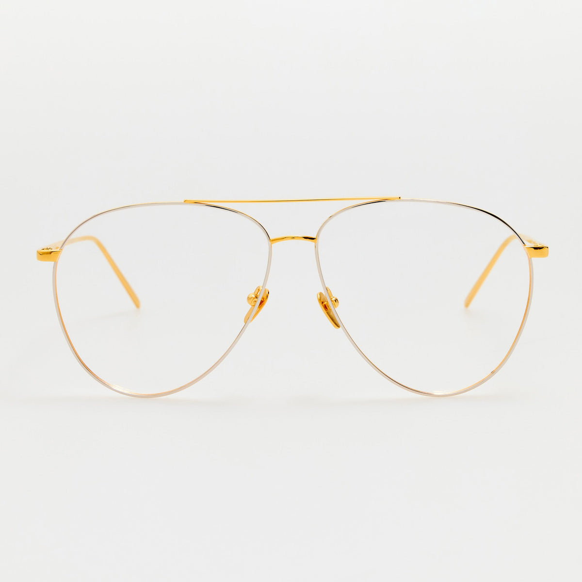Kirk Aviator Optical Frame 22K Yellow Gold