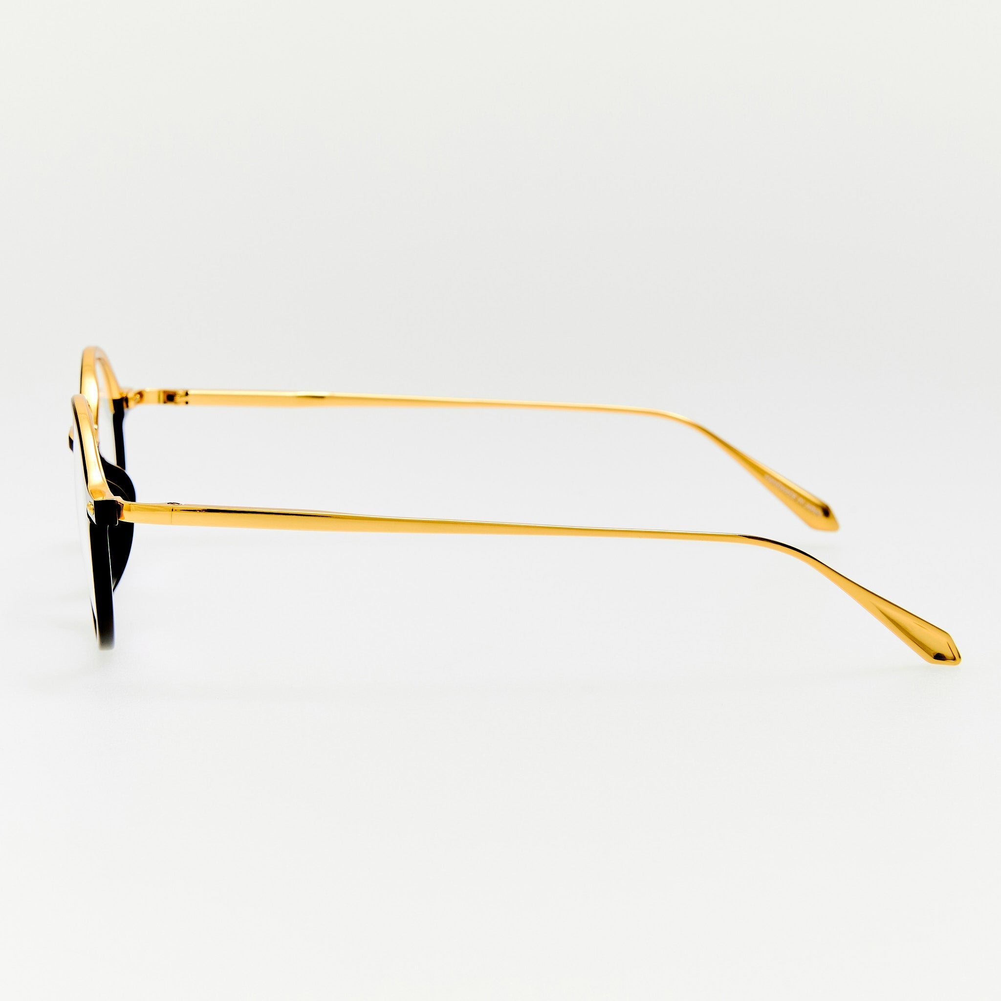 Kit Optical in 22K Gold and Black - LINDA FARROW - Optical Frame - 