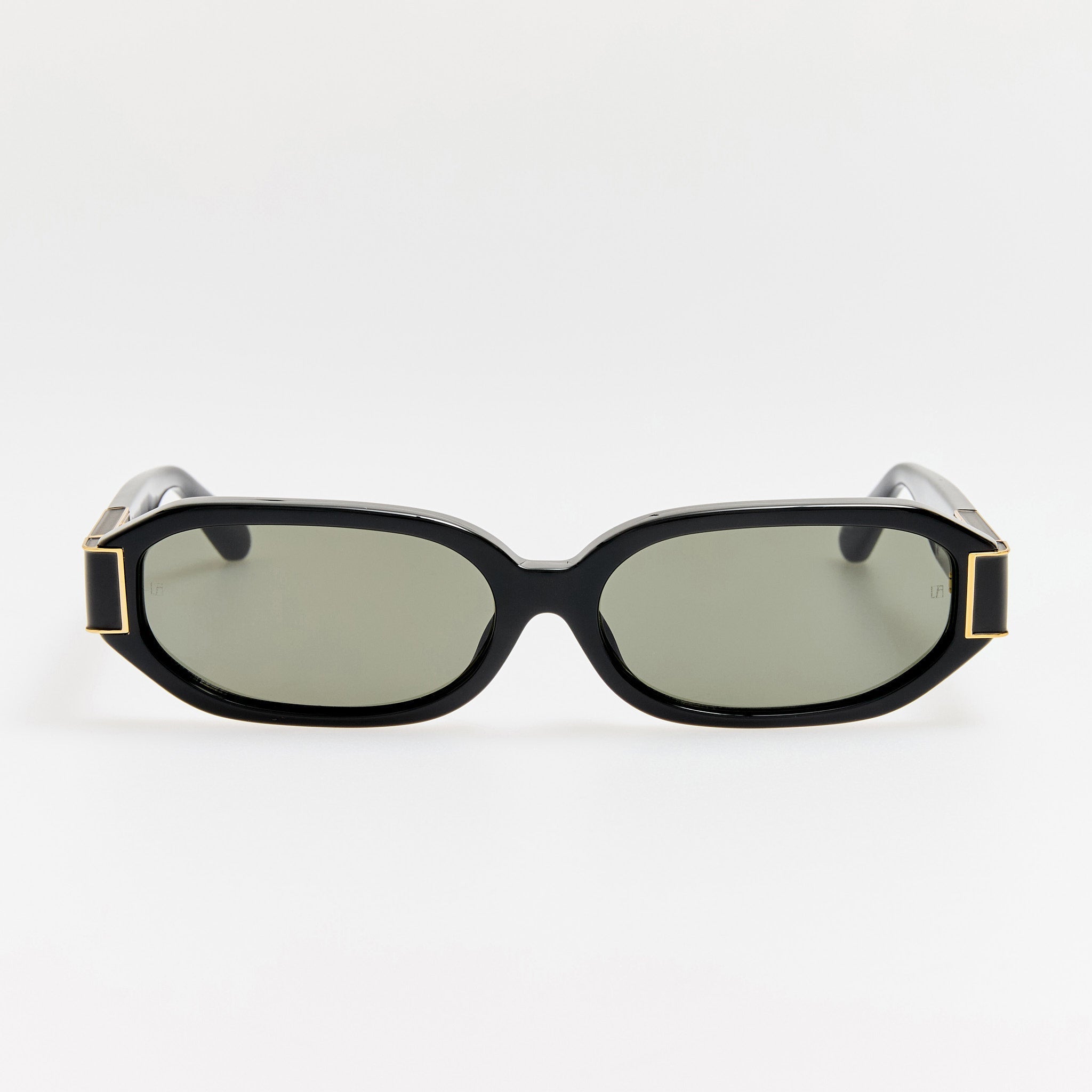 Laura Sunglasses in Black - LINDA FARROW - Sunglasses - 