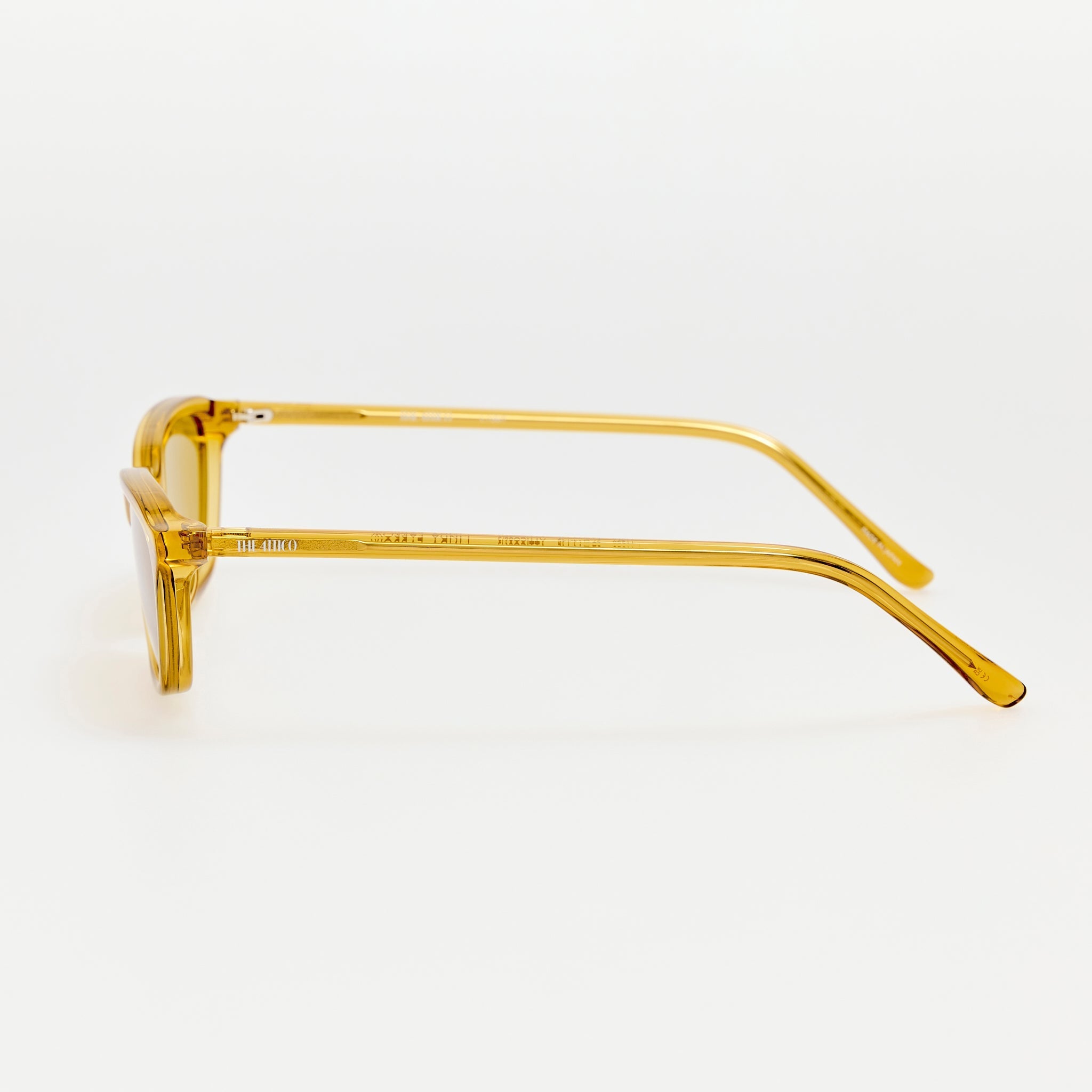 Libby Sunglasses in Yellow - LINDA FARROW-Sunglasses-