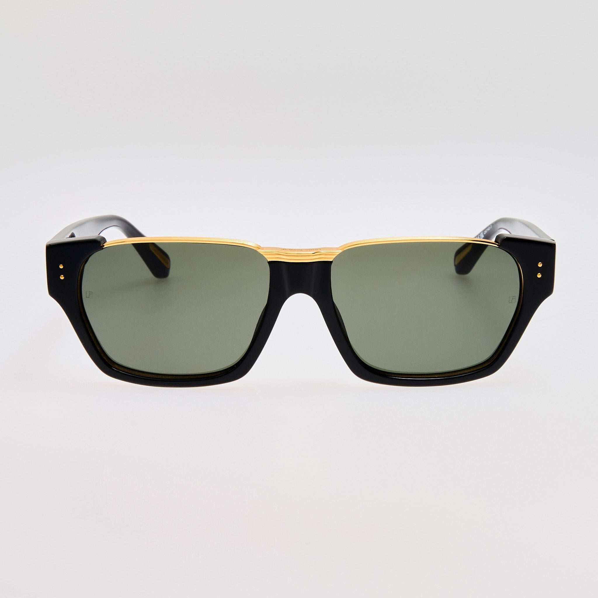 Marcel Sunglasses in Black - LINDA FARROW - Sunglasses - 