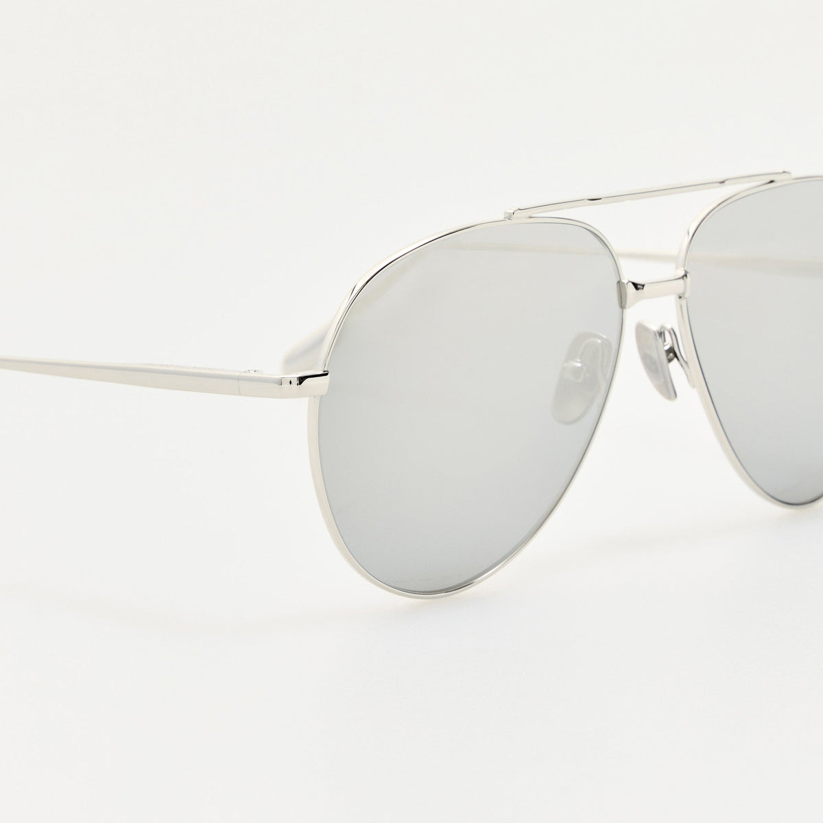 Marcelo Sunglasses in Platinum - LINDA FARROW-Sunglasses-