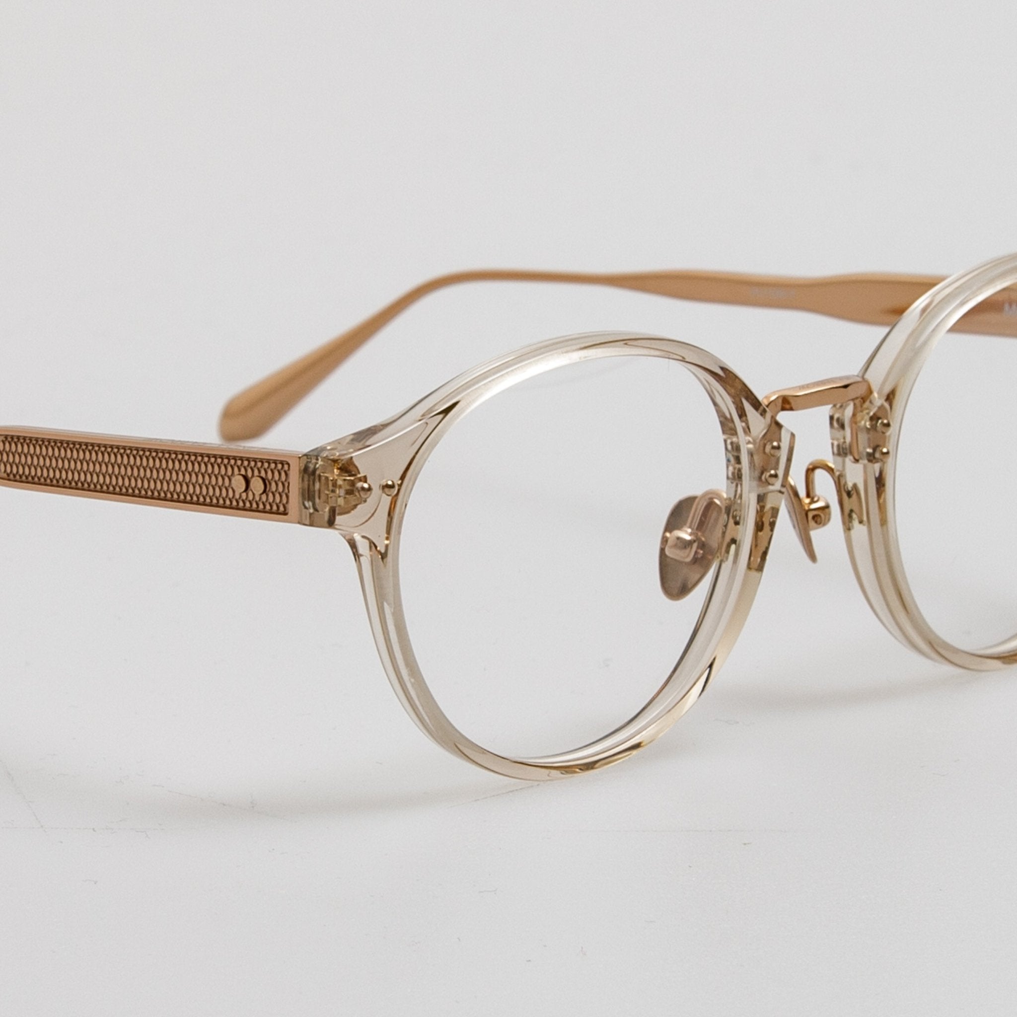 Marco Oval Optical Frame in Ash - LINDA FARROW - Optical Frame - 