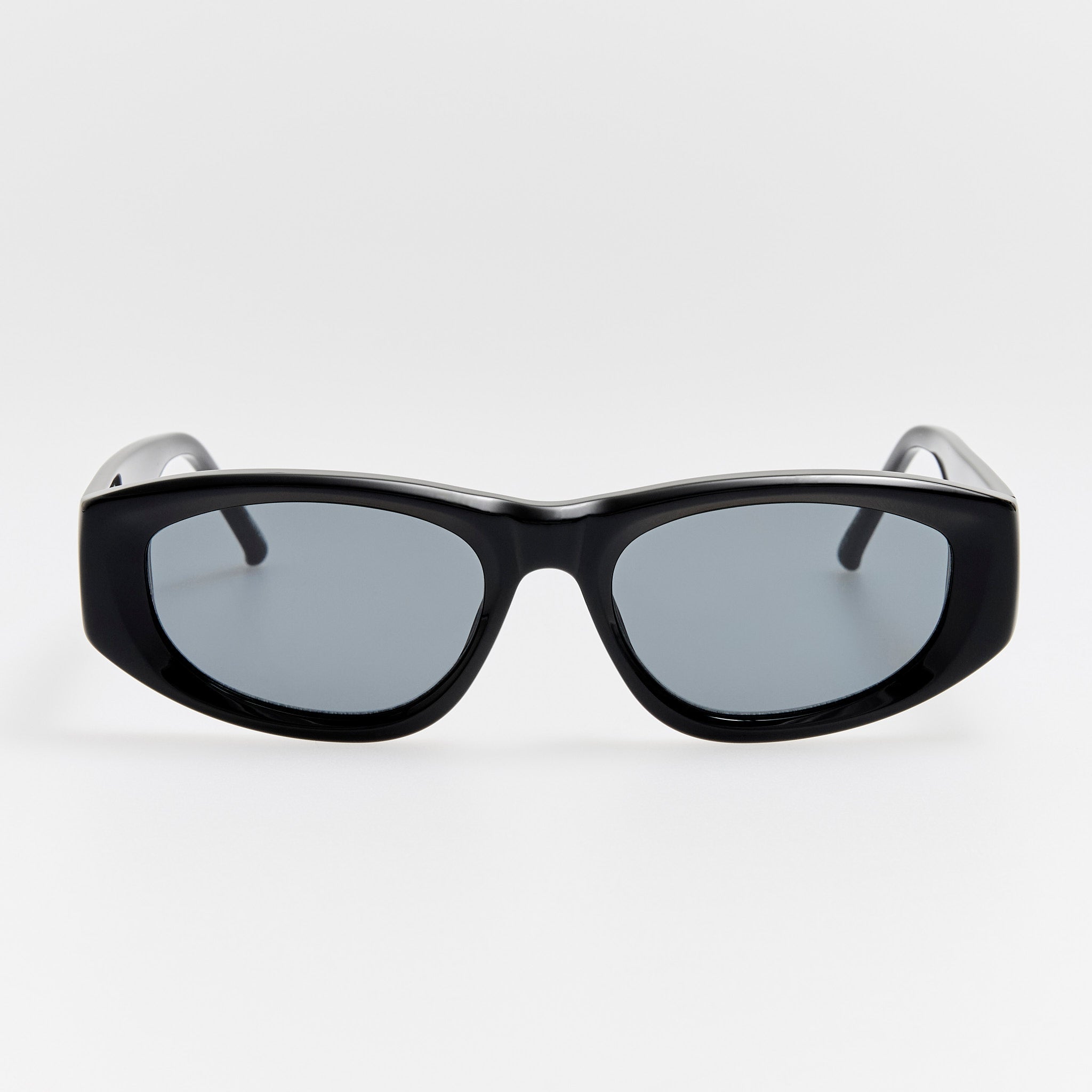 Maya D - Frame Sunglasses in Black and Grey - LINDA FARROW - Sunglasses - 