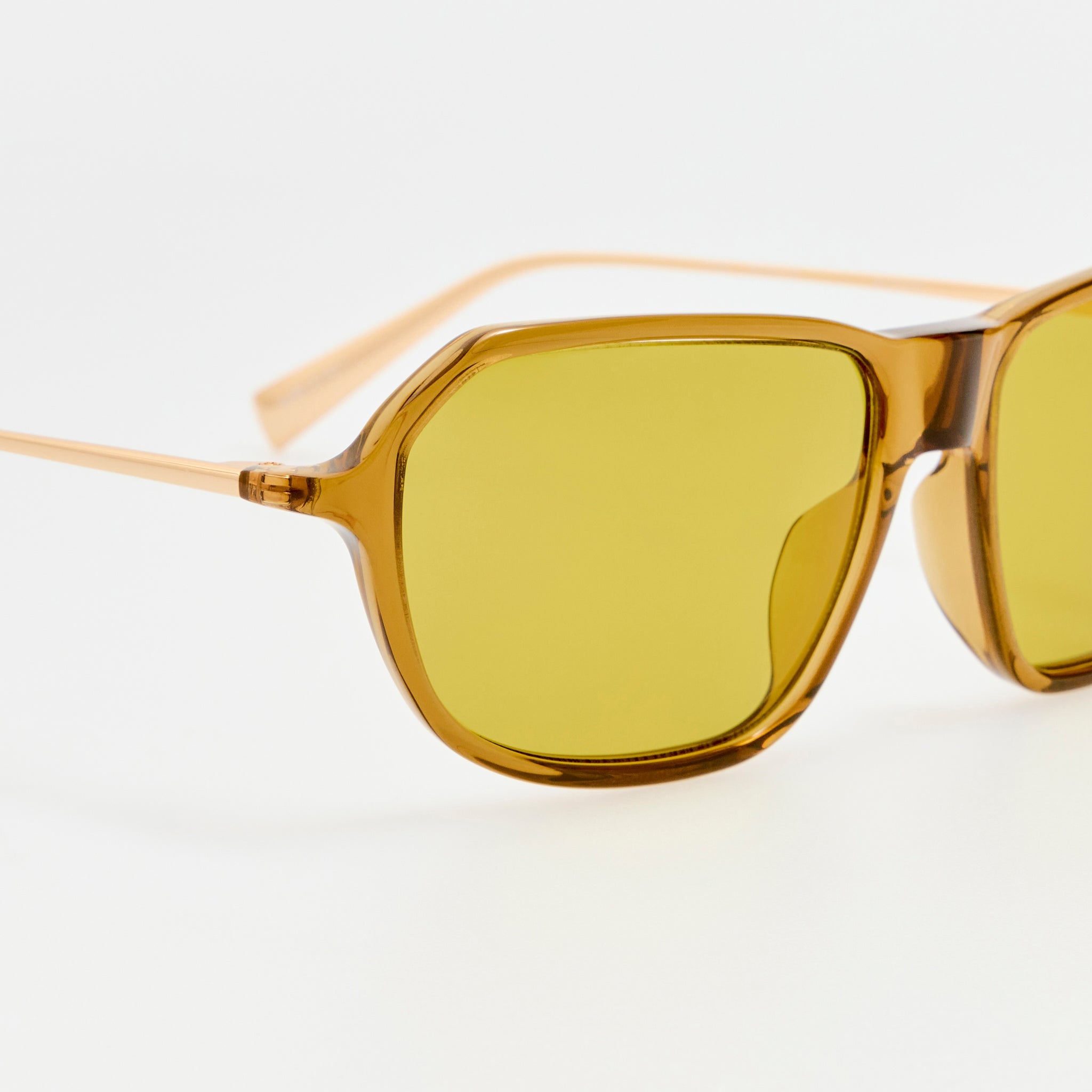 Mimosa Sunglasses in Brown - LINDA FARROW-Sunglasses-