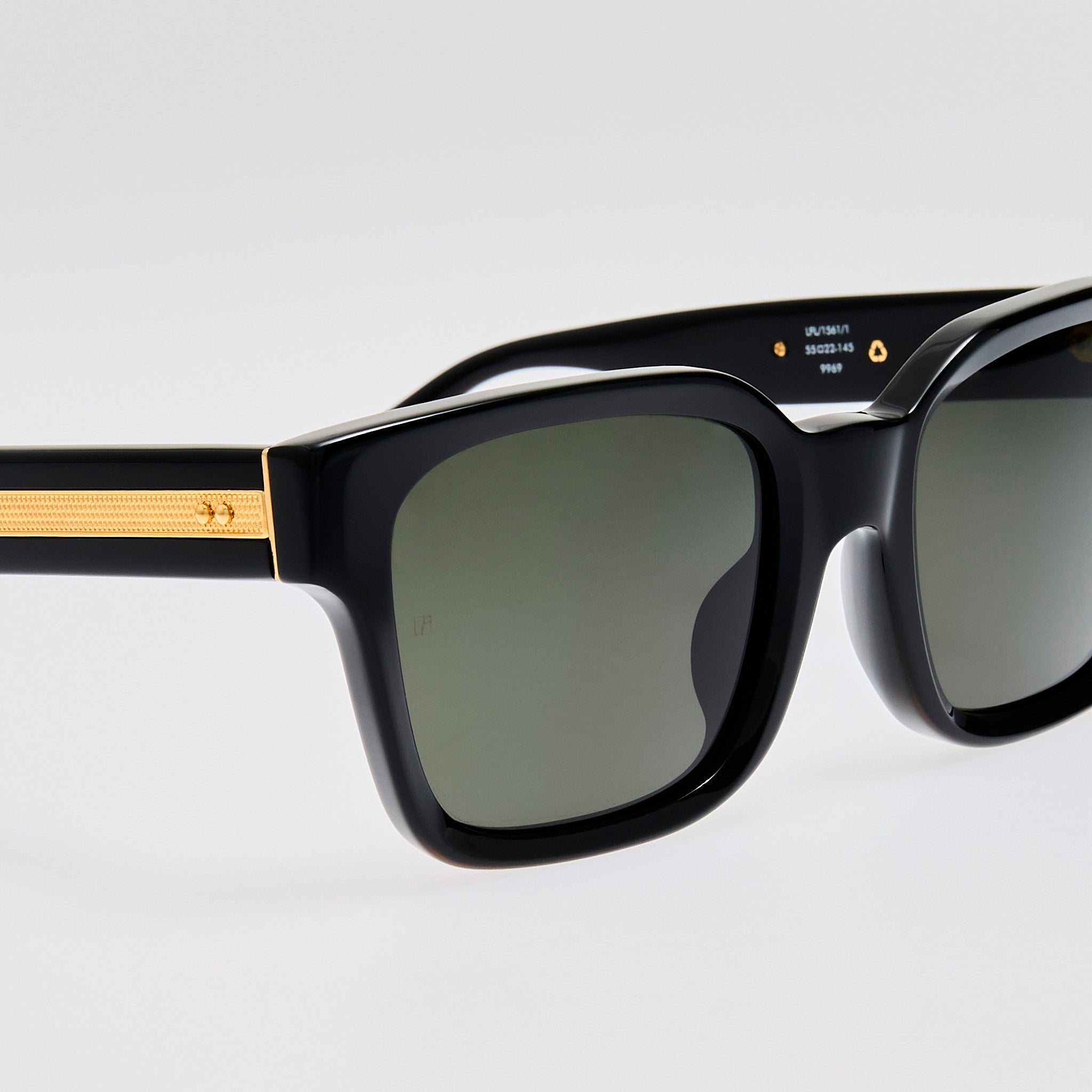 Nathan Sunglasses in Black - LINDA FARROW - Sunglasses - 