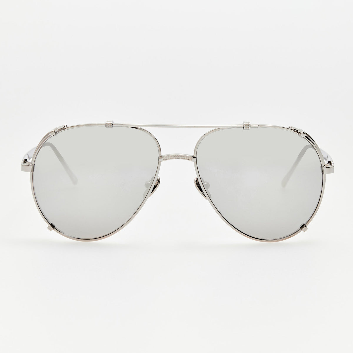Newman Sunglasses 22K White Gold Platinum