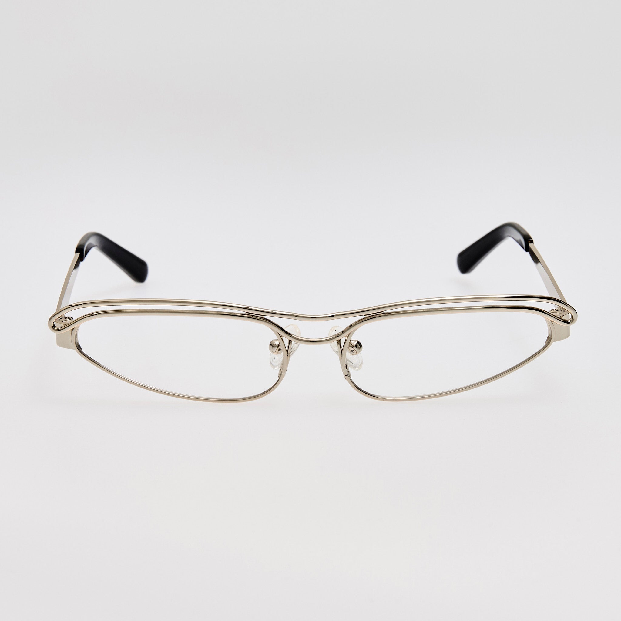 Norma Optical in Silver - LINDA FARROW - Optical Frame - 