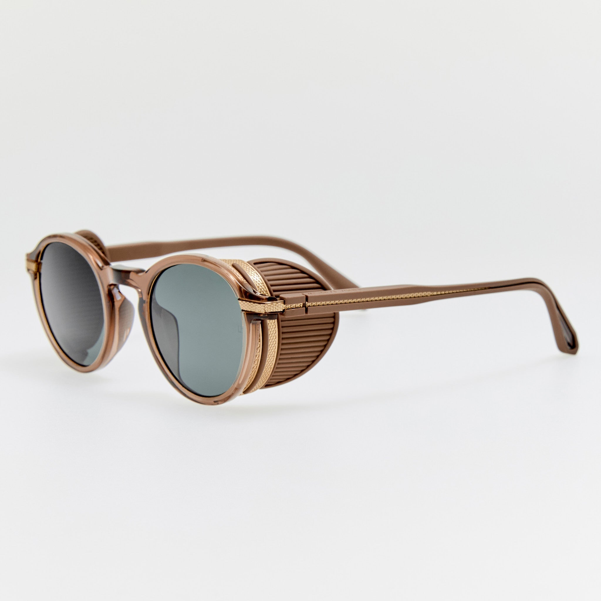 Orion Explorer Sunglasses in Brown - LINDA FARROW-Sunglasses-