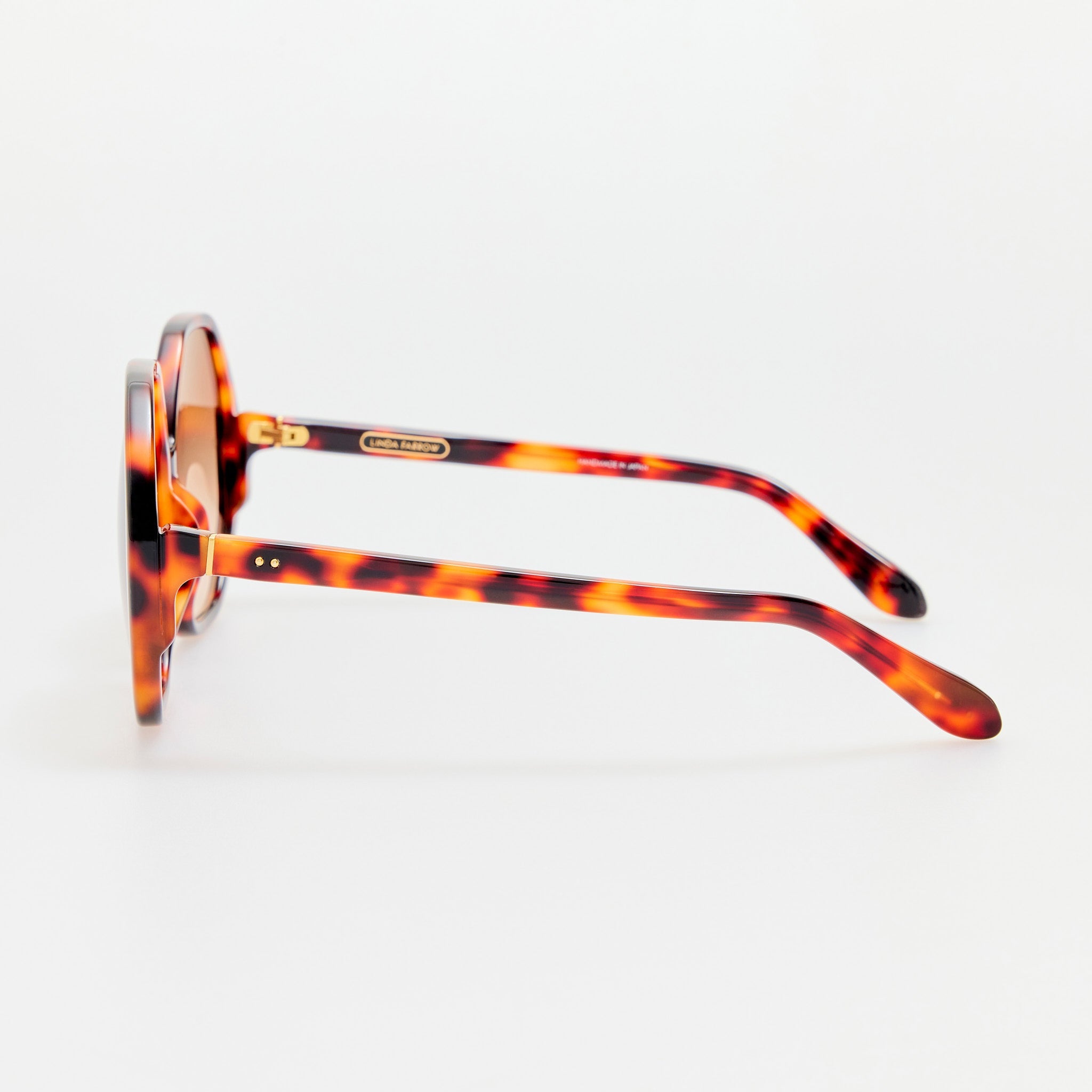 Paloma Sunglasses in Tortoiseshell - LINDA FARROW - Sunglasses - 