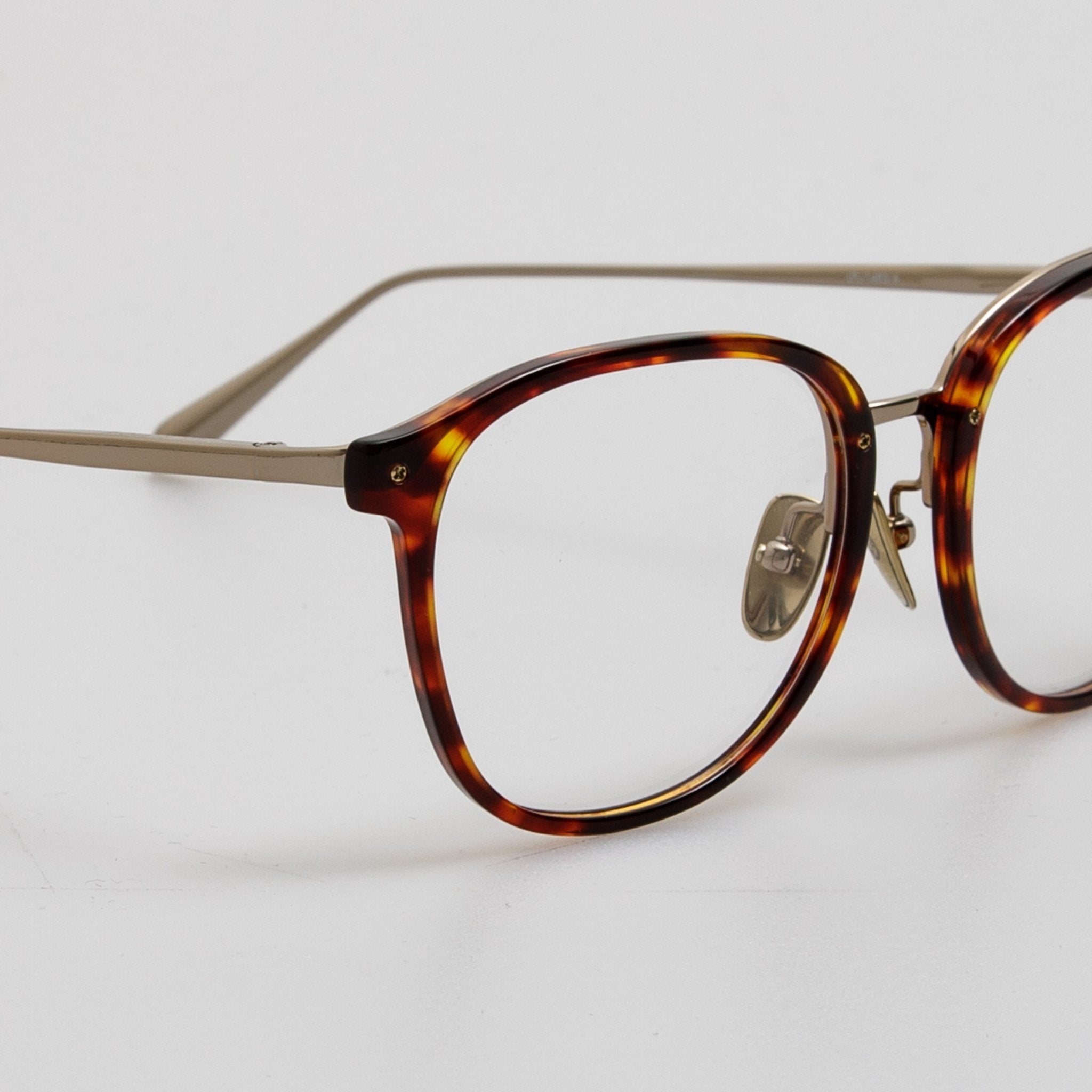 Park Optical in Caramel Dark Tortoiseshell - LINDA FARROW - Optical Frame - 