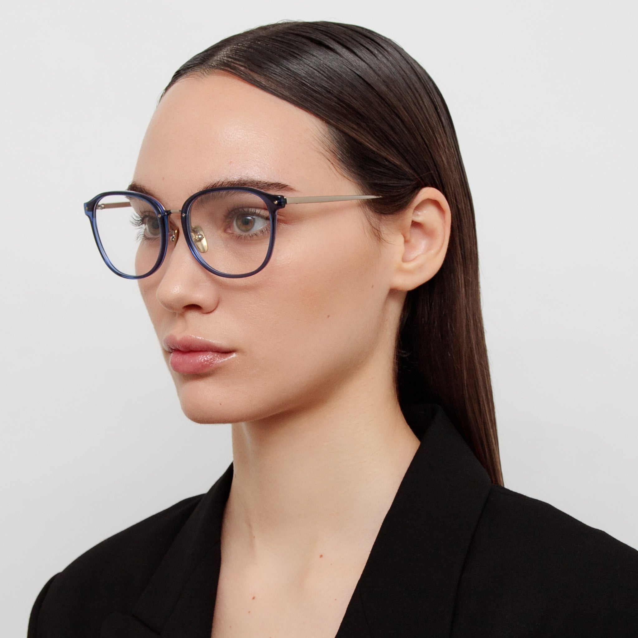 Park Optical in Navy - LINDA FARROW - Optical Frame - 