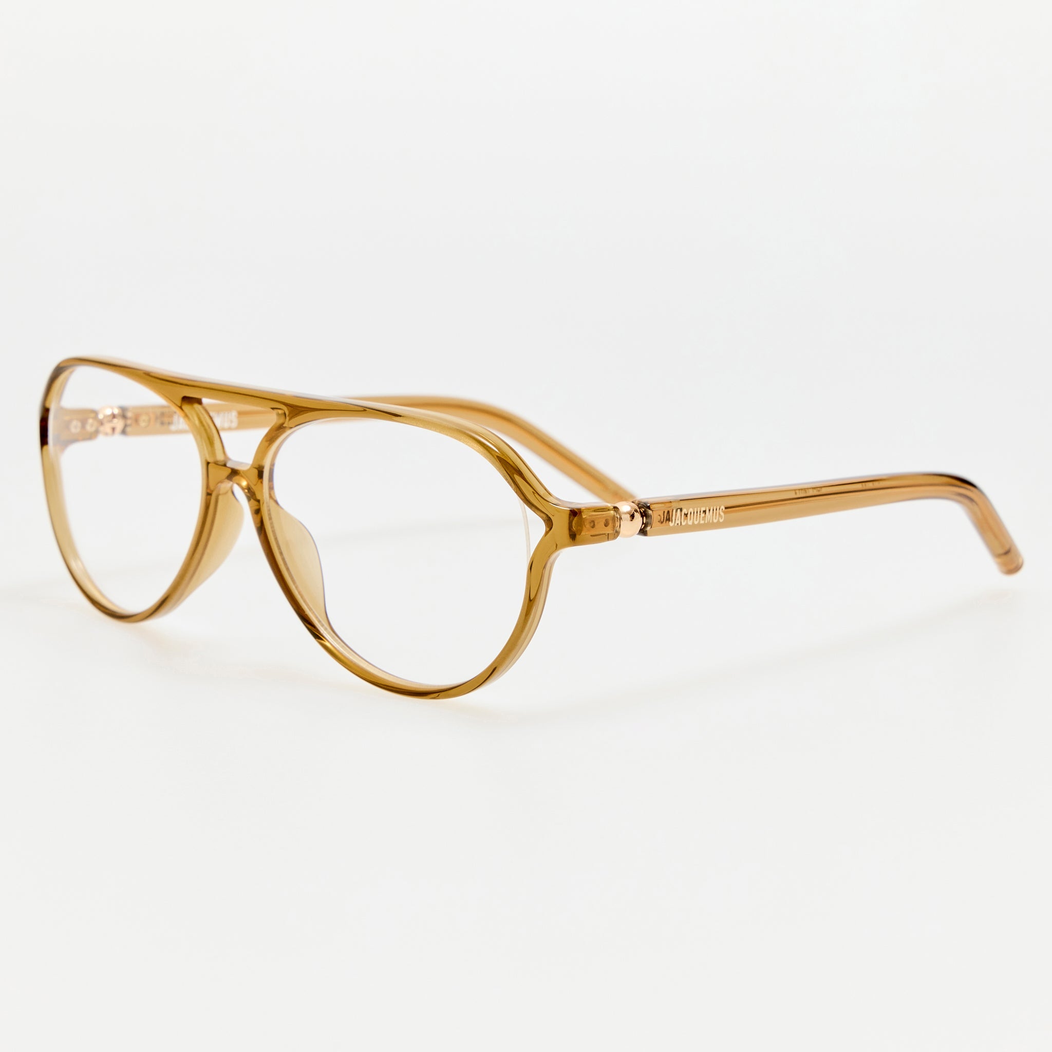 Pastro Optical in Brown - LINDA FARROW-Optical Frame-
