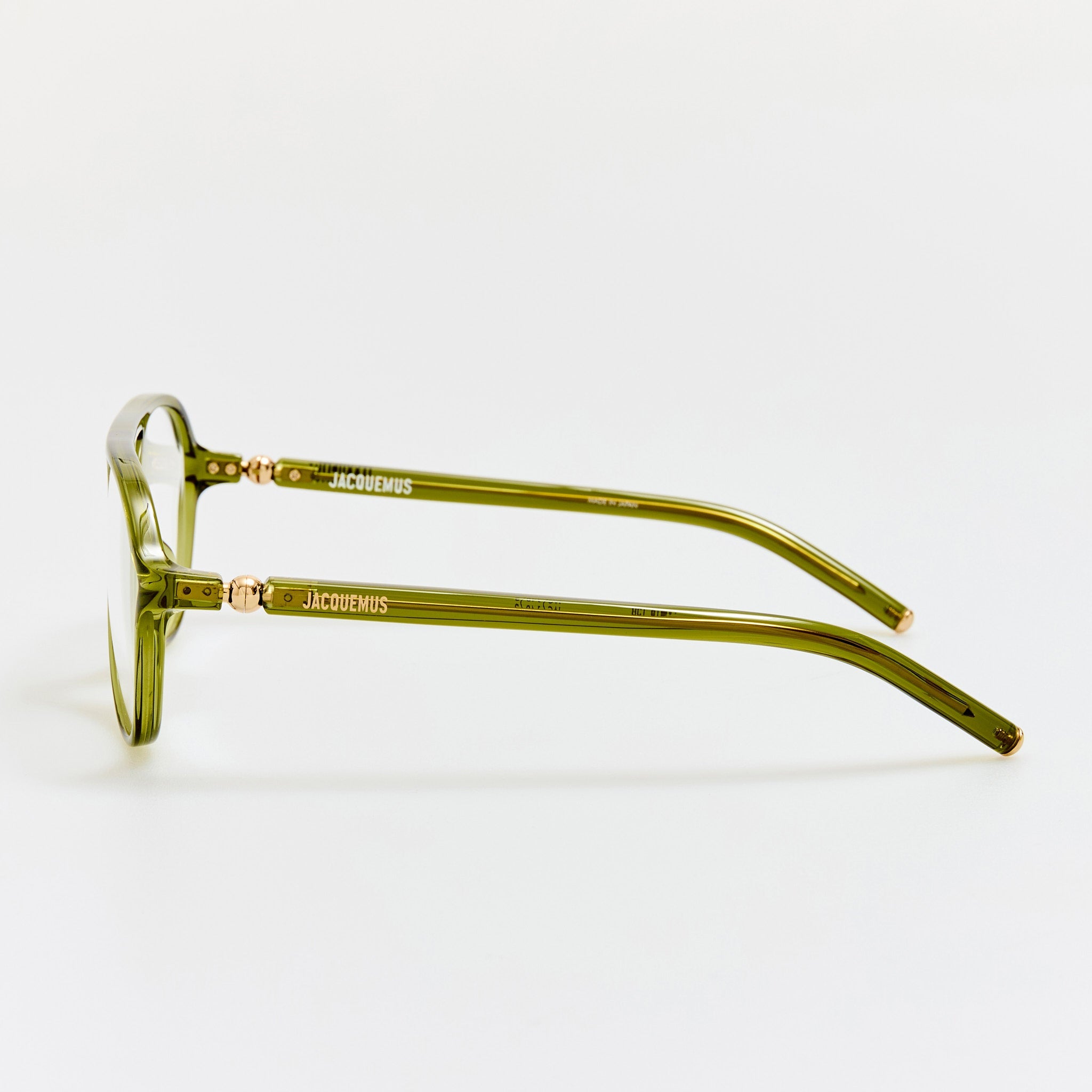 Pastro Optical in Khaki - LINDA FARROW - Optical Frame - 