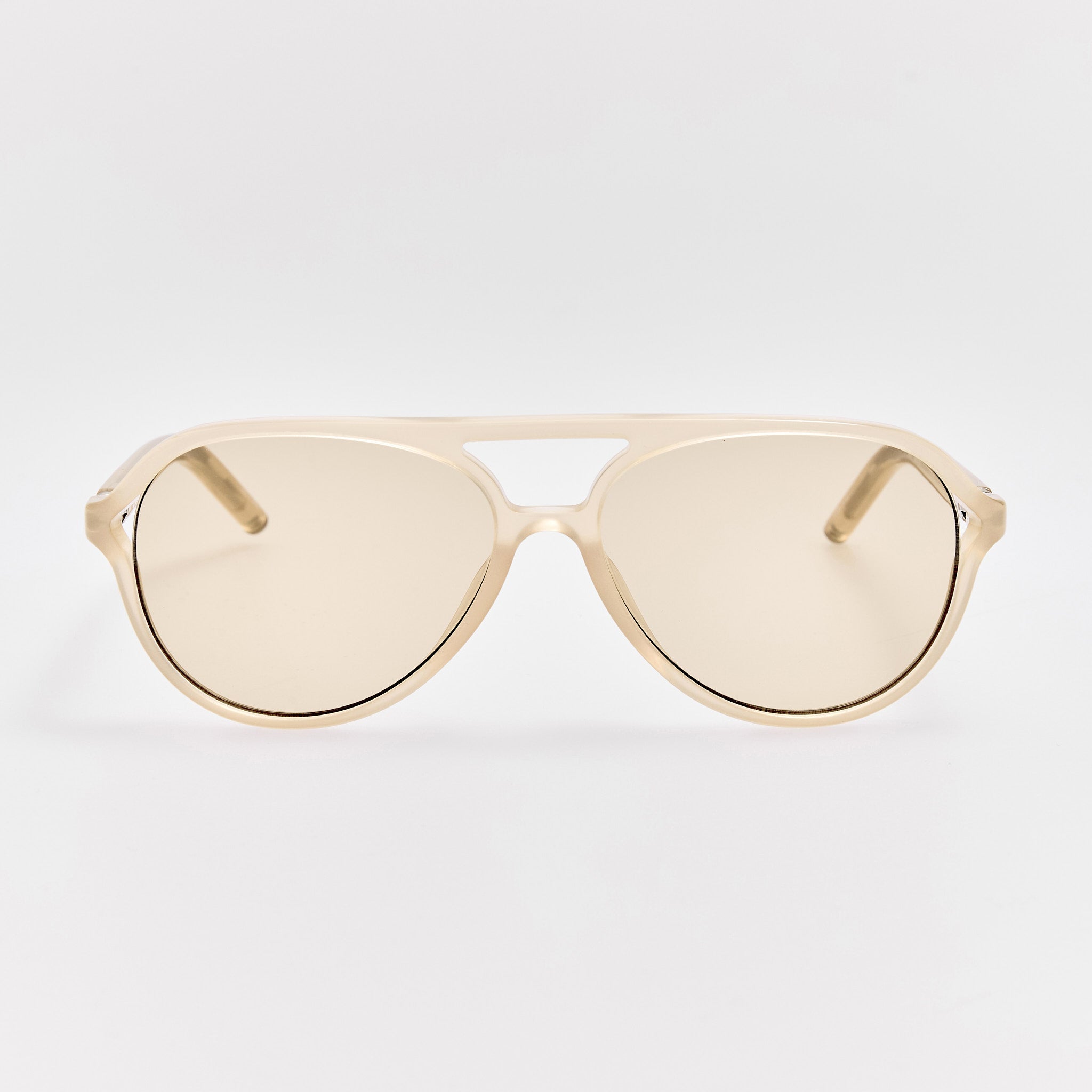 Pastro Sunglasses in Nude - LINDA FARROW - Sunglasses - 