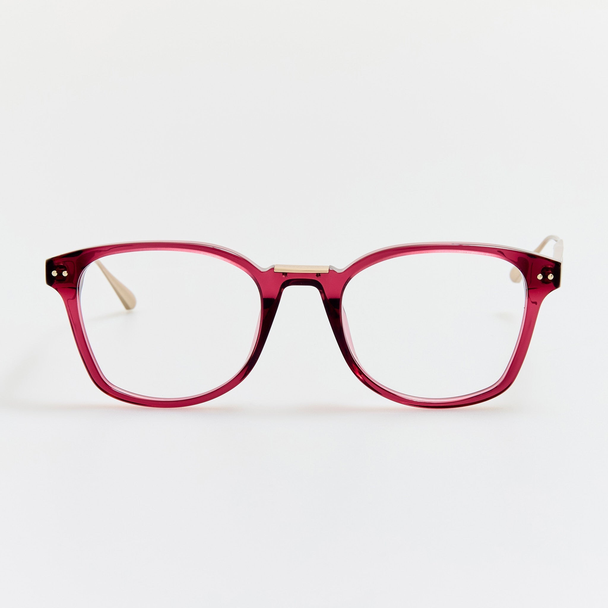 Paulson Optical in Wine - LINDA FARROW - Optical Frame - 