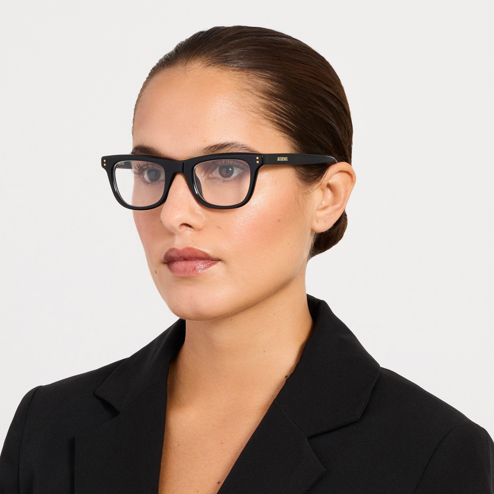 Pilotis Optical in Black - LINDA FARROW-Optical Frame-