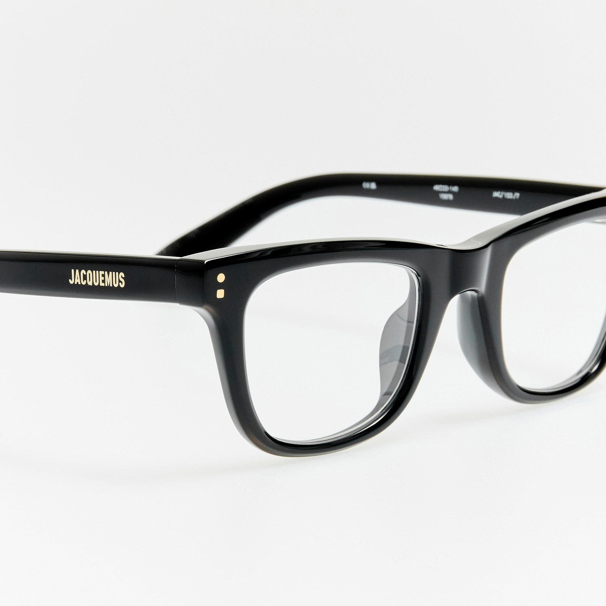 Pilotis Optical in Black - LINDA FARROW - Optical Frame - 