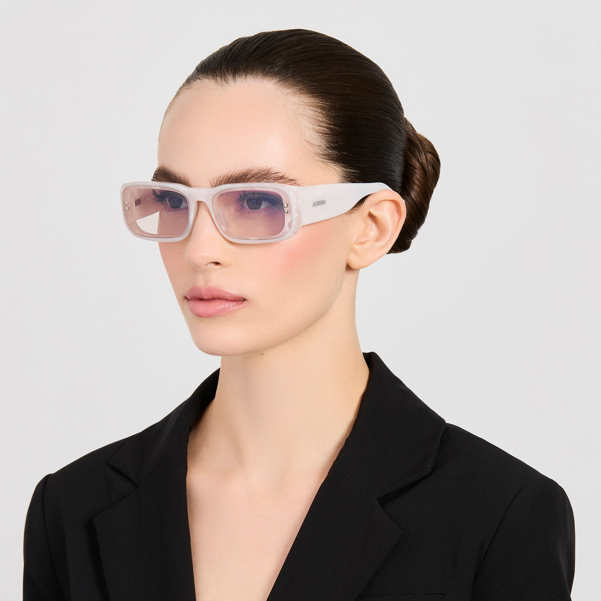 Pisco Sunglasses in Marble - LINDA FARROW-Sunglasses-