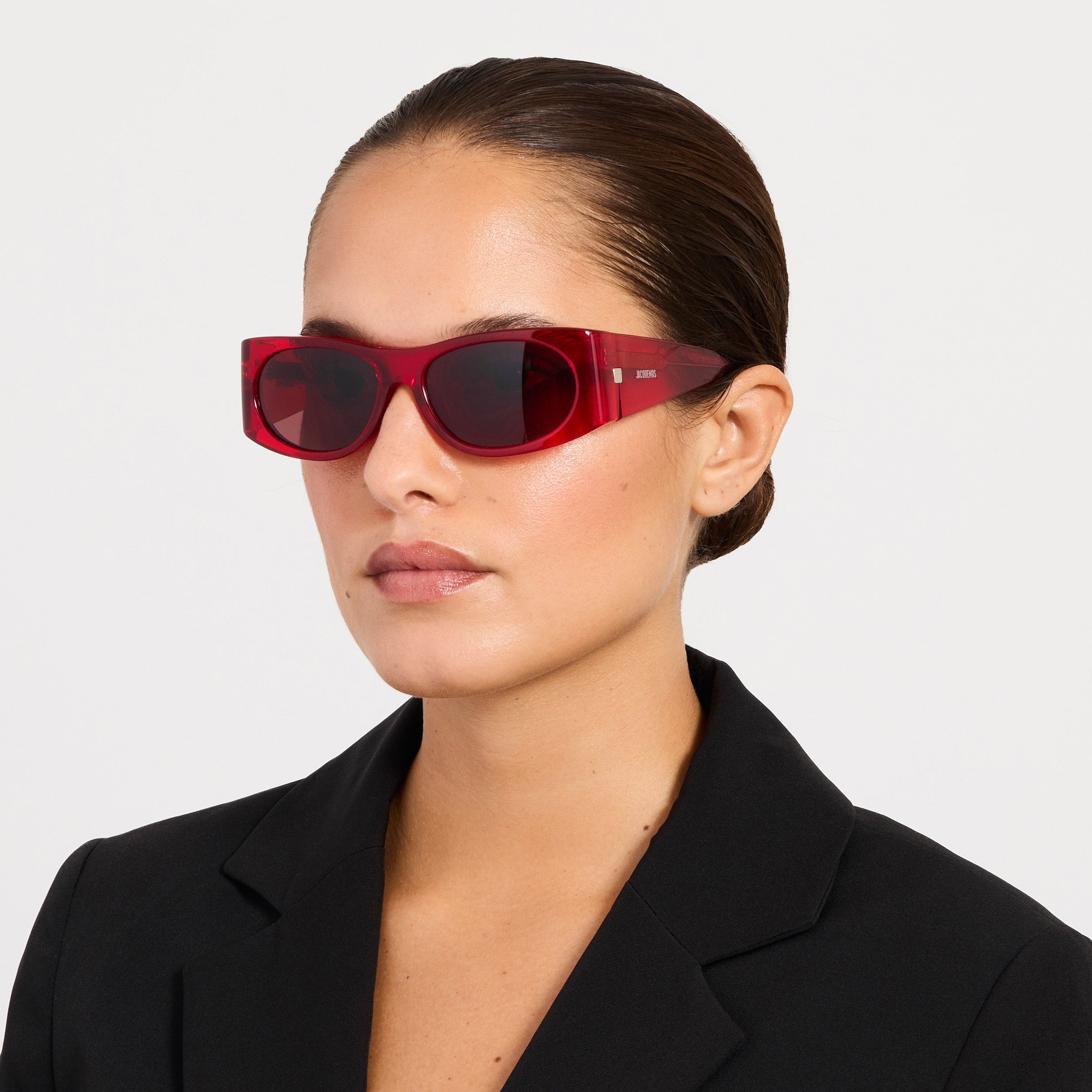 Plage Sunglasses in Cherry - LINDA FARROW-Sunglasses-
