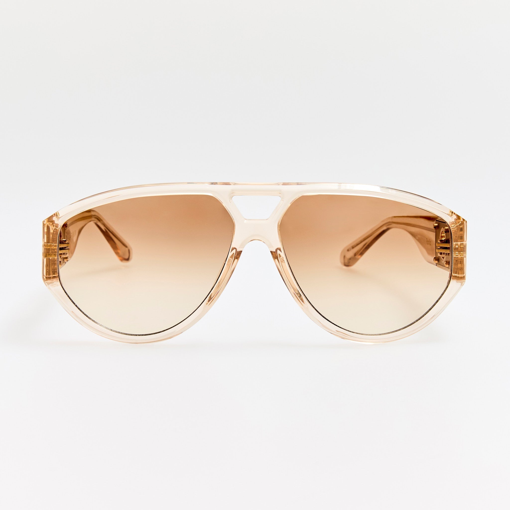 Portia Sunglasses in Ash - LINDA FARROW - Sunglasses - 