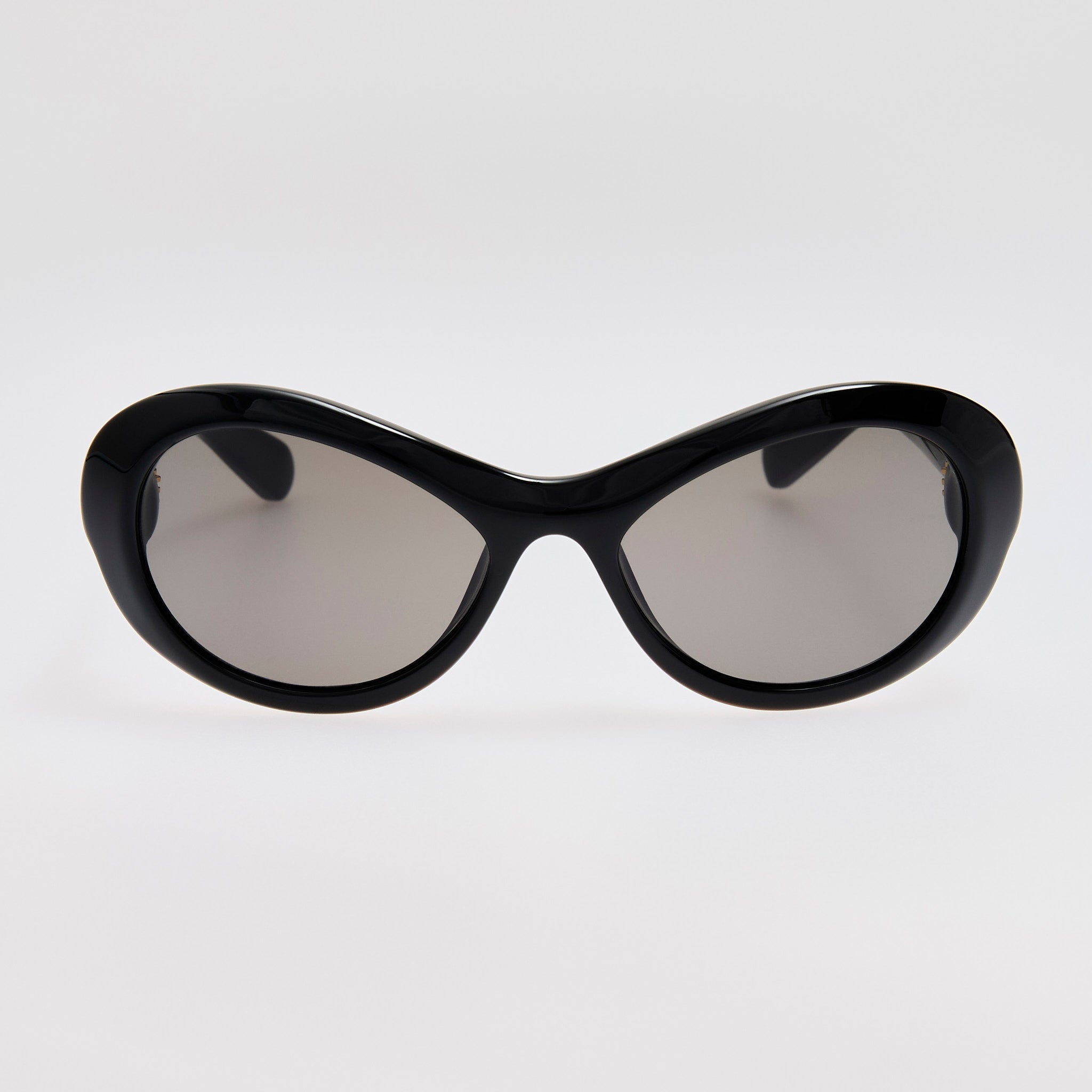 Rond Sunglasses in Black - LINDA FARROW - Sunglasses - 