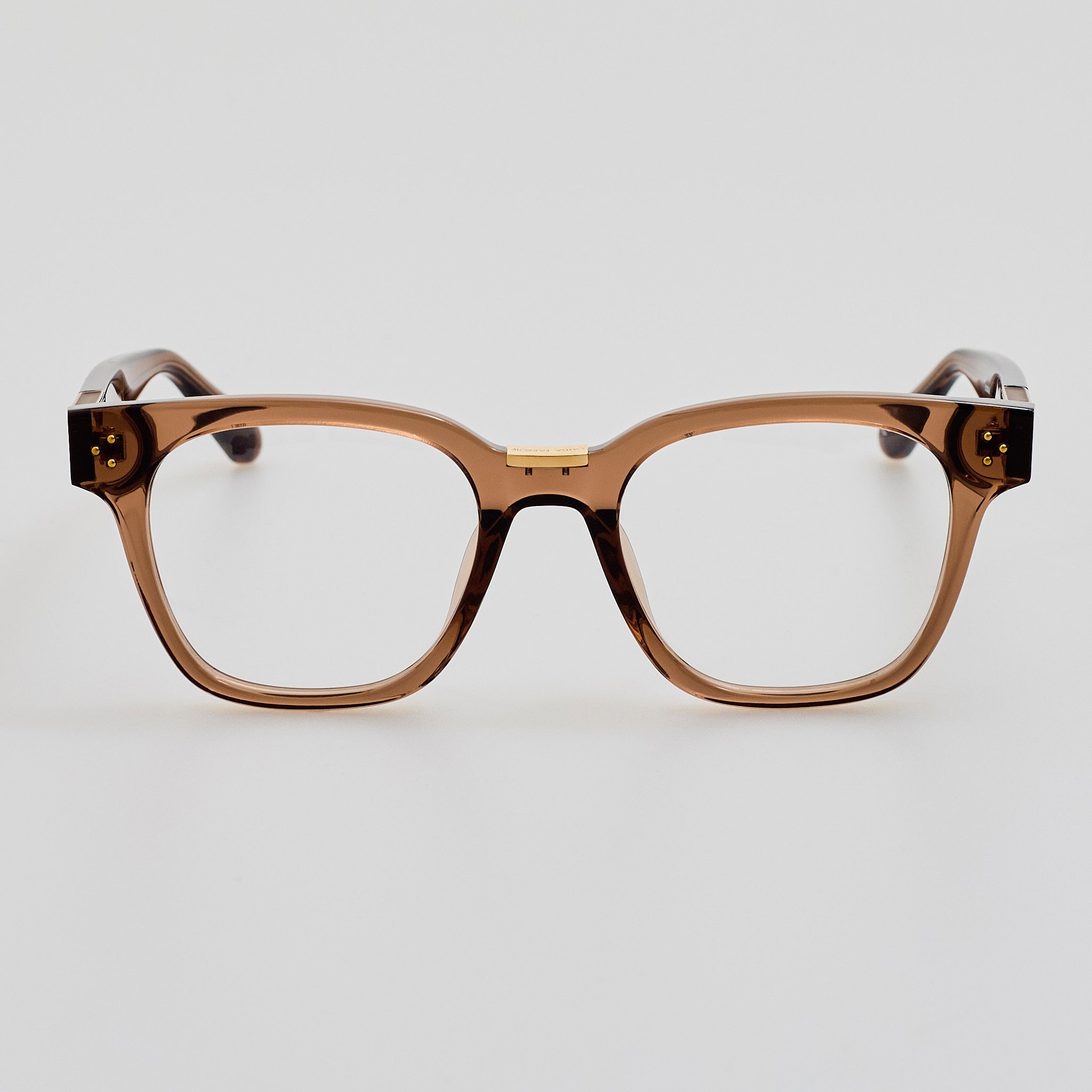Sanchez Optical in Brown - LINDA FARROW - Optical Frame - 
