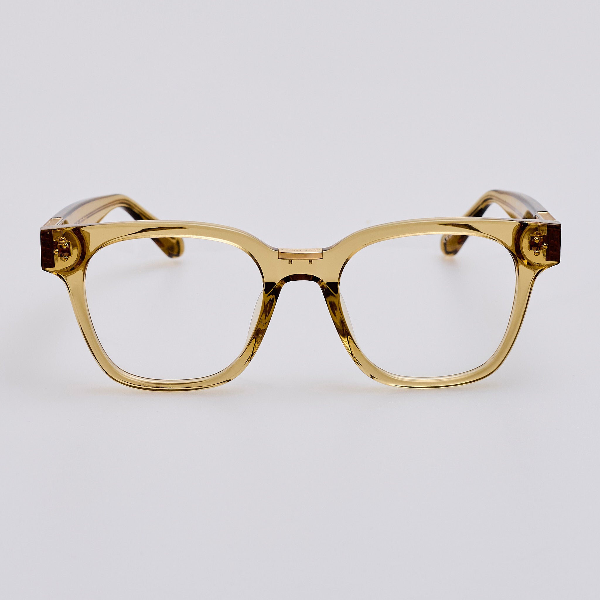 Sanchez Optical in Khaki - LINDA FARROW - Optical Frame - 