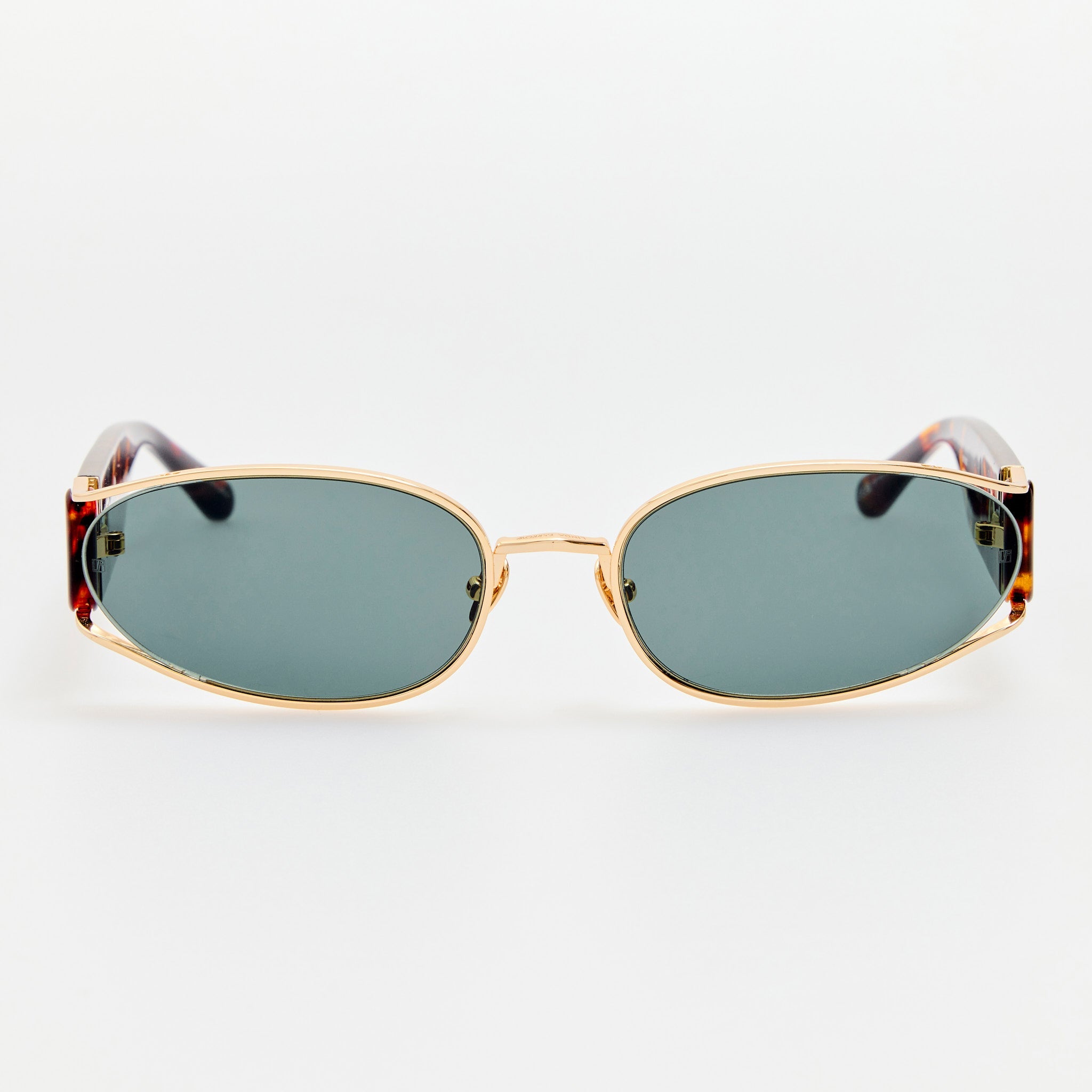 Shelby Sunglasses in Tortoiseshell - LINDA FARROW - Sunglasses - 