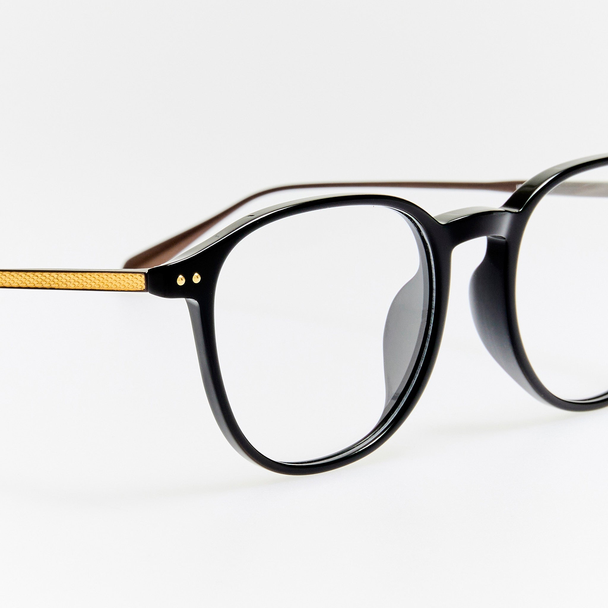 Stanley Optical in Black - LINDA FARROW - Optical Frame - 
