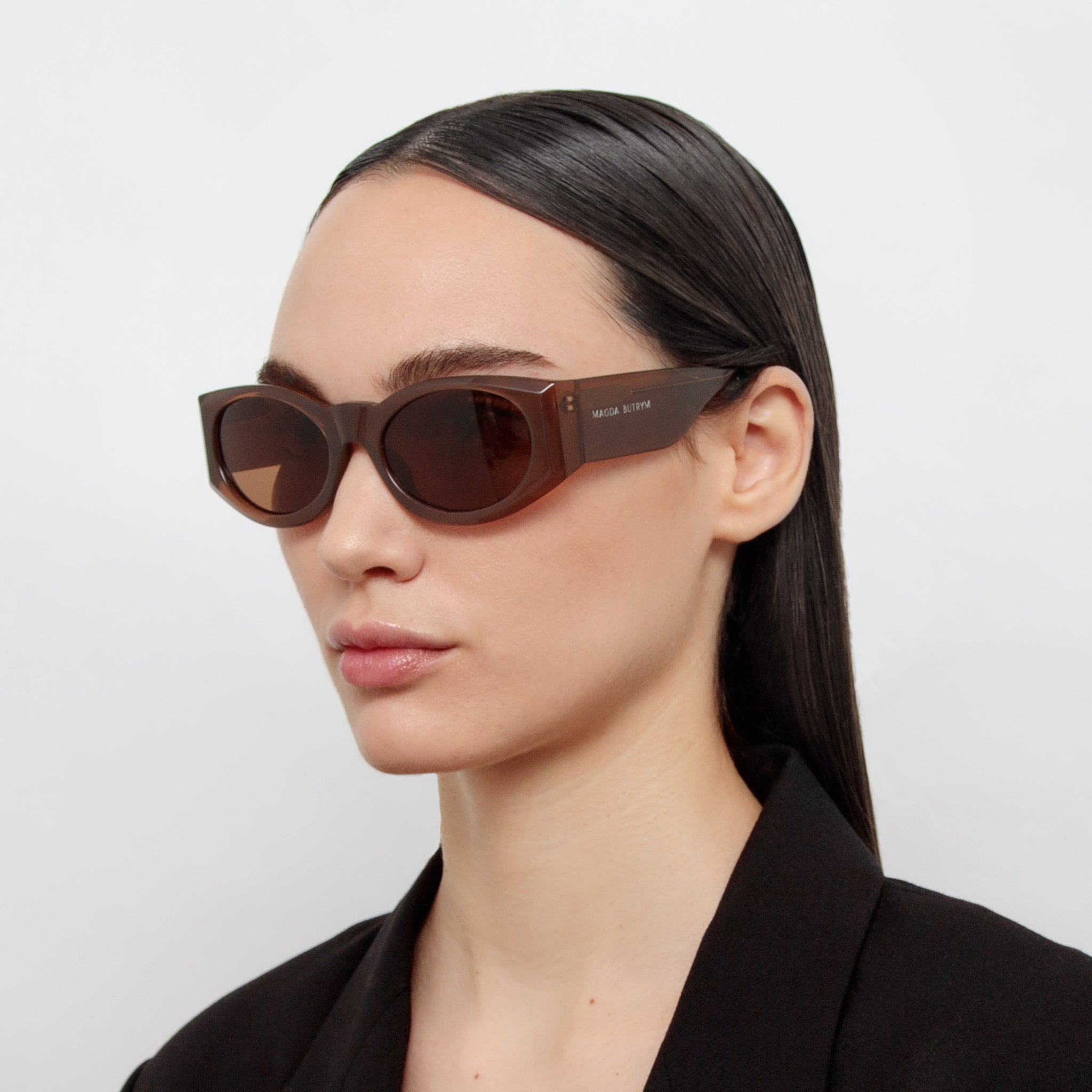 Sunglasses in Brown - LINDA FARROW - Sunglasses - 