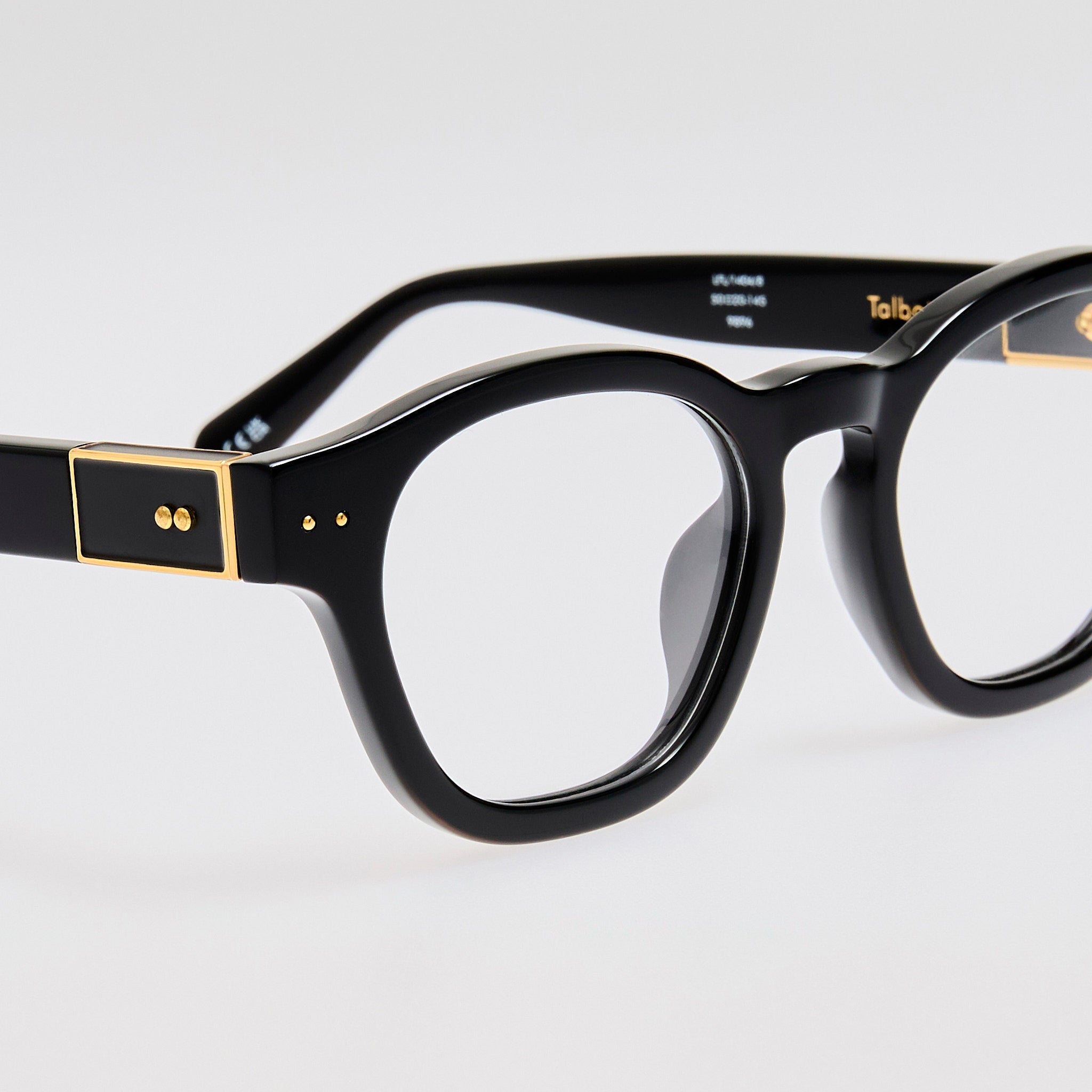 Talbot Optical in Black - LINDA FARROW - Optical Frame - 