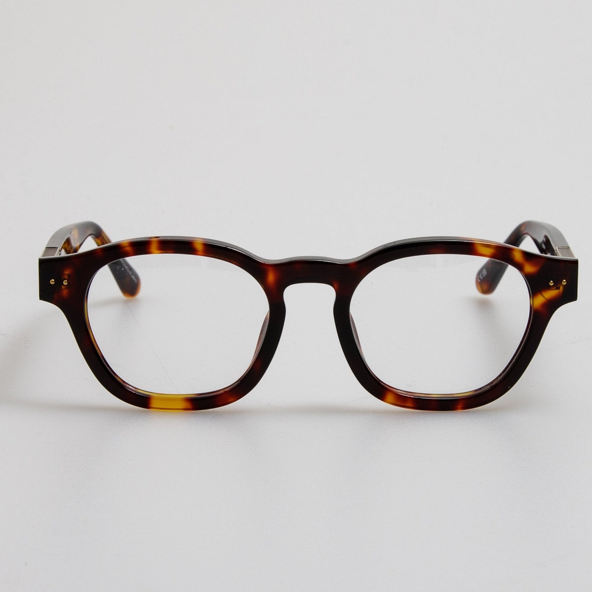 Talbot Optical in Dark Tortoiseshell - LINDA FARROW - Optical Frame - 