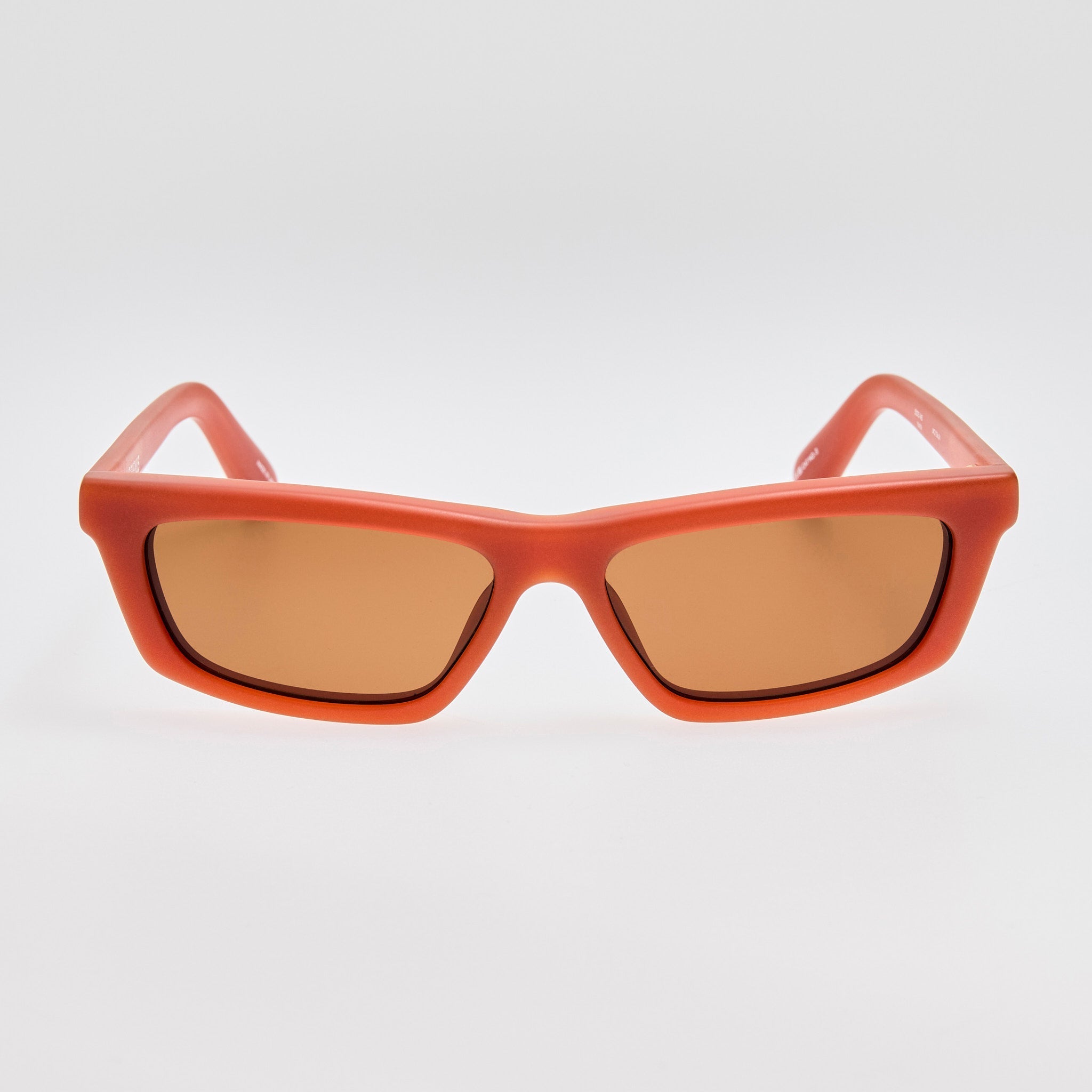 Trapezi Sunglasses in Metallic Coffee - LINDA FARROW - Sunglasses - 